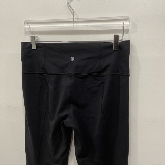 Lululemon Groove Pant III Flare Full-On Luon Black Yoga Athleisure 12 - Picture 7 of 10